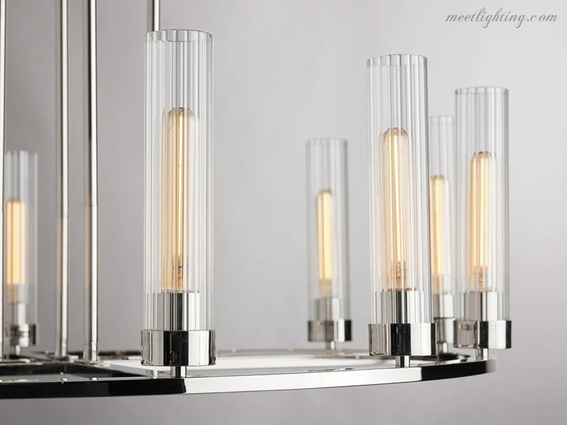 Andreas Round Chandelier-Meet Lighting