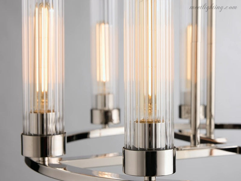 Andreas Round Chandelier-Meet Lighting