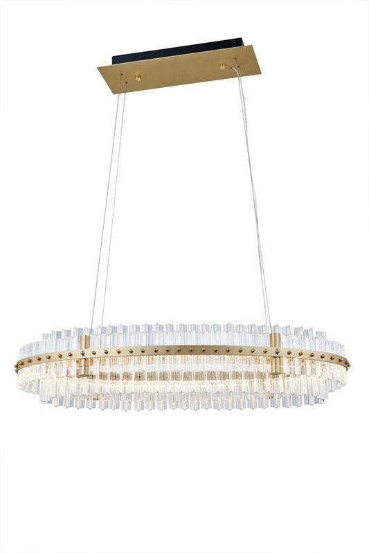 Aquinox 2-Tier Oval Chandelier-Meet Lighting