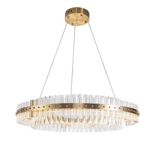 Aquinox 2-Tier Round Chandelier-Meet Lighting