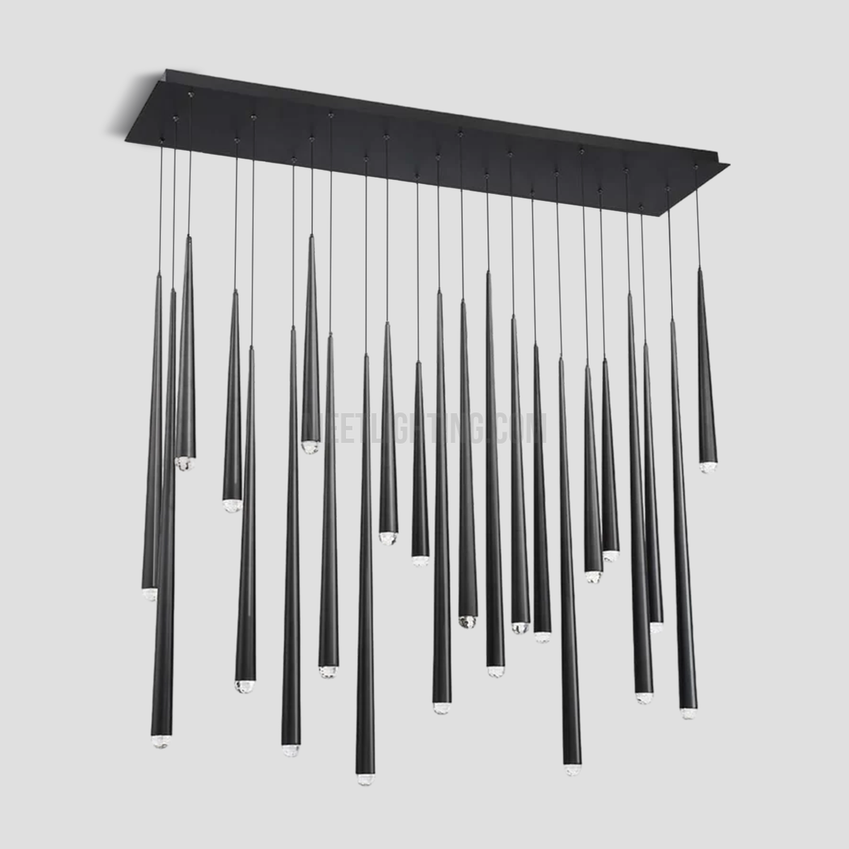 Aquitance Rectangle Tubular Pendant-Meet Lighting