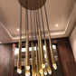 Aquitance Round Chandelier 48"-Meet Lighting