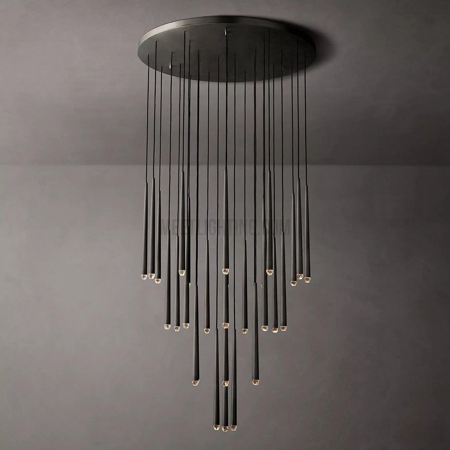 Aquitance Round Chandelier 48"-Meet Lighting