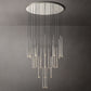 Aquitance Round Chandelier 48"-Meet Lighting