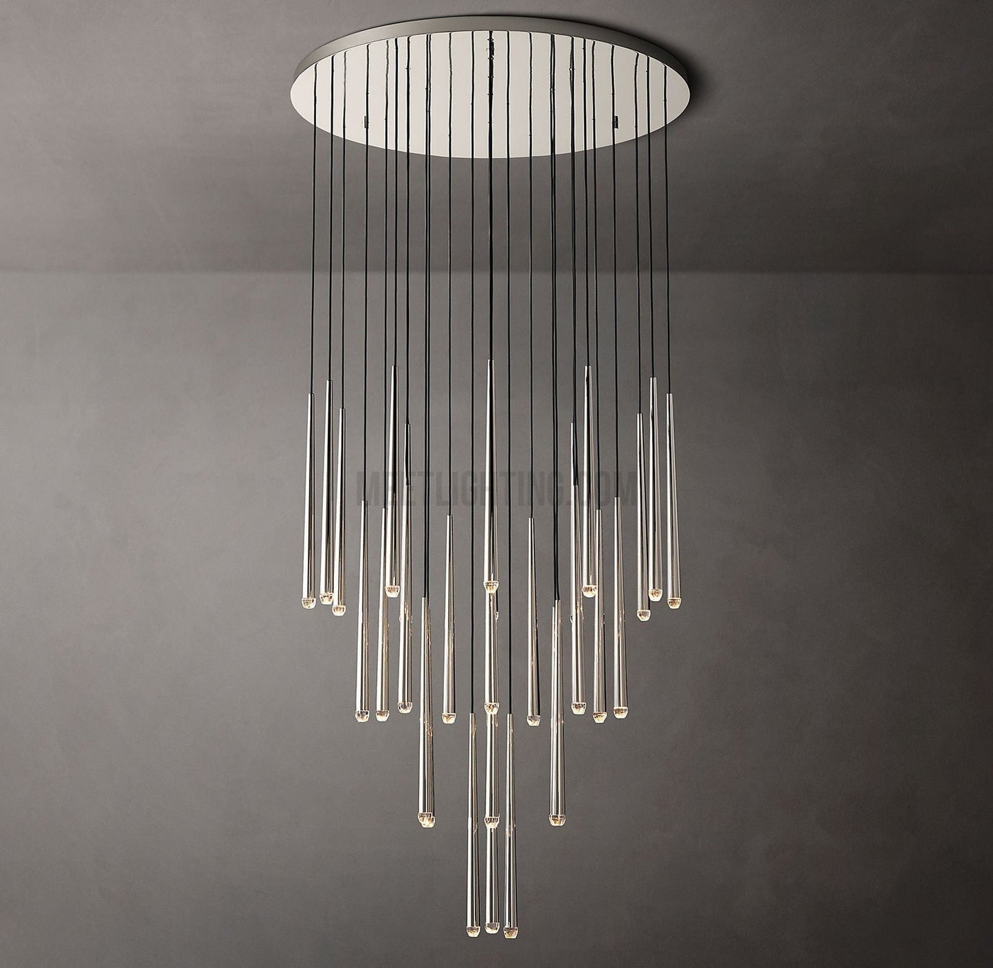 Aquitance Round Chandelier 48"-Meet Lighting