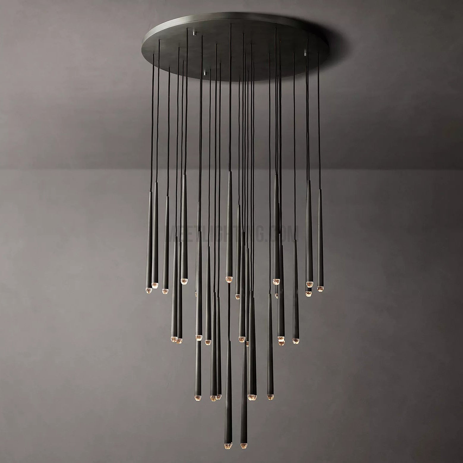 Aquitance Round Chandelier 48"-Meet Lighting