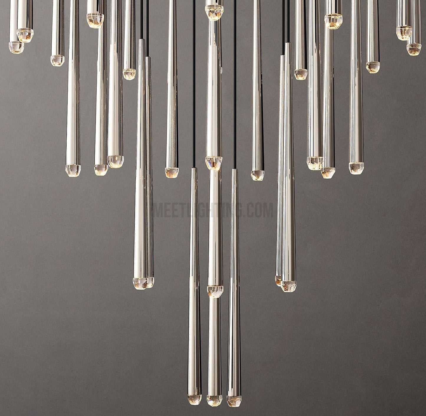 Aquitance Round Chandelier 48"-Meet Lighting