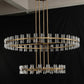 Arcachon Crystal 2-Tier Round Chandelier 60“-Meet Lighting