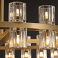 Arcachon Crystal 2-Tier Round Chandelier 60“-Meet Lighting