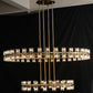 Arcachon Crystal 2-Tier Round Chandelier 60“-Meet Lighting