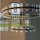 Arcachon Crystal 2-Tier Round Chandelier 60“-Meet Lighting