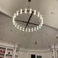 Arcachon Crystal Round Chandelier 36"-Meet Lighting