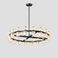 Arcachon Crystal Round Chandelier 36"-Meet Lighting