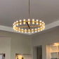 Arcachon Crystal Round Chandelier 48"-Meet Lighting