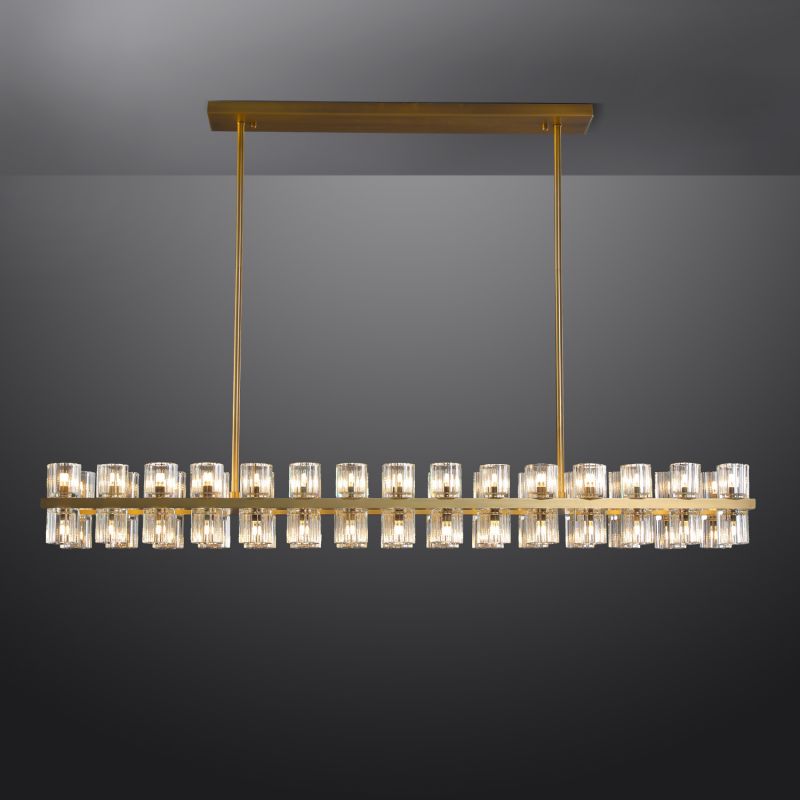 Arcachon Crystal Modern Glass Chandelier 36" 48" 60" 54" 72"