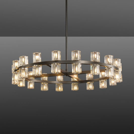 Arcachon Crystal Modern Glass Chandelier 36" 48" 60" 54" 72"