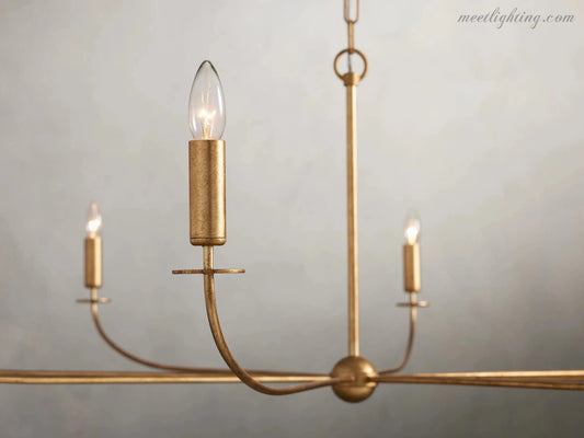 Arnett Round Chandelier-Meet Lighting