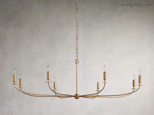 Arnett Round Chandelier-Meet Lighting