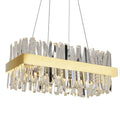 Arseni Crystal Rectangular Chandelier 43.3"-MEET LIGHTING