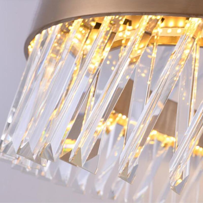Arsenio Oval Crystal Chandelier-MEET LIGHTING