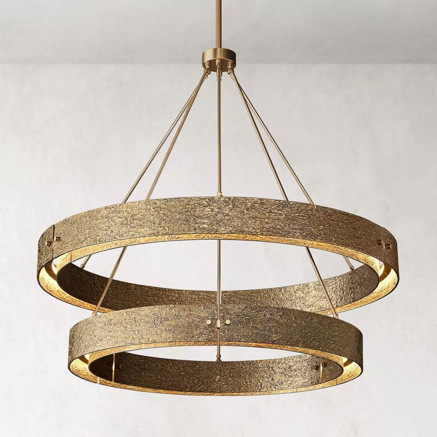 Vouvray 2-Tier Round Chandelier 60"-MEET LIGHTING