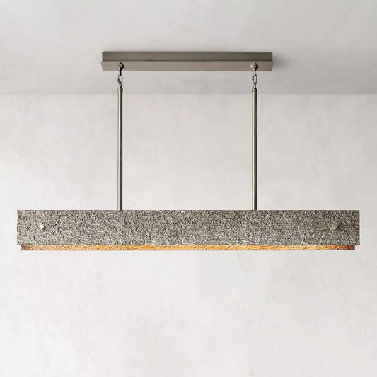 Arya Linear Chandelier 54"-Meet Lighting