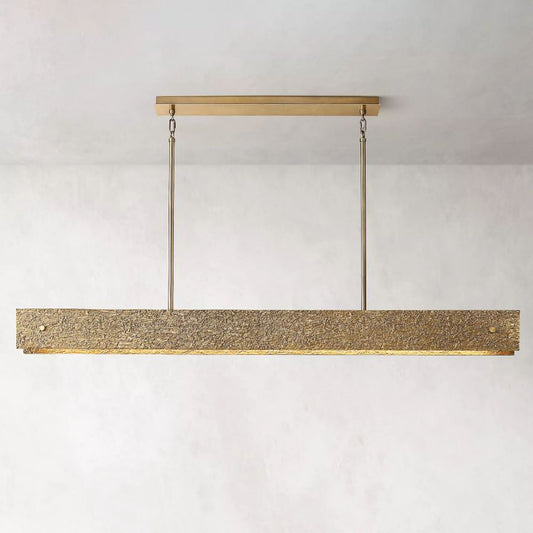 Arya Linear Chandelier 72"-Meet Lighting