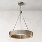 Arya Round Chandelier 36"-Meet Lighting