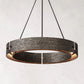 Arya Round Chandelier 36"-Meet Lighting