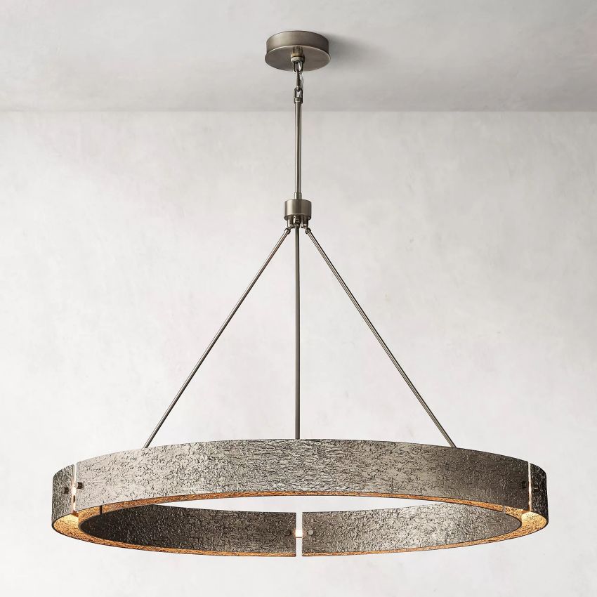 Arya Round Chandelier 60"-Meet Lighting