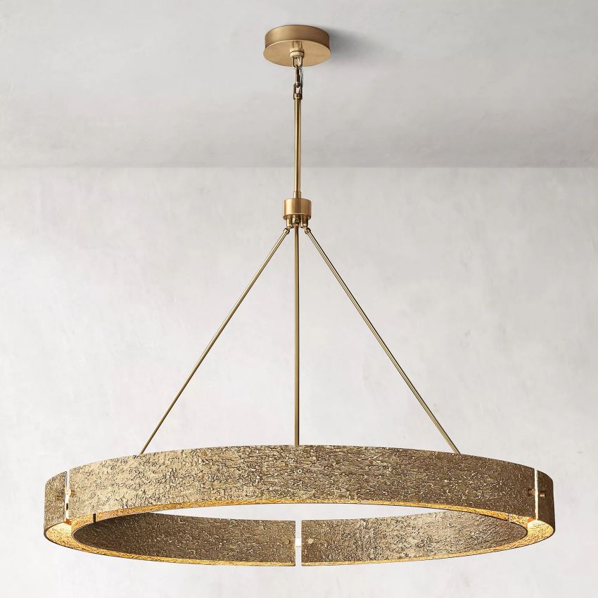 Arya Round Chandelier 60"-Meet Lighting