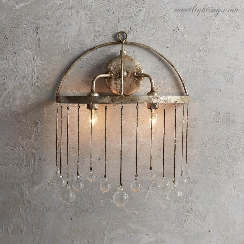 Aubrey 2-Light Wall Sconce-Meet Lighting