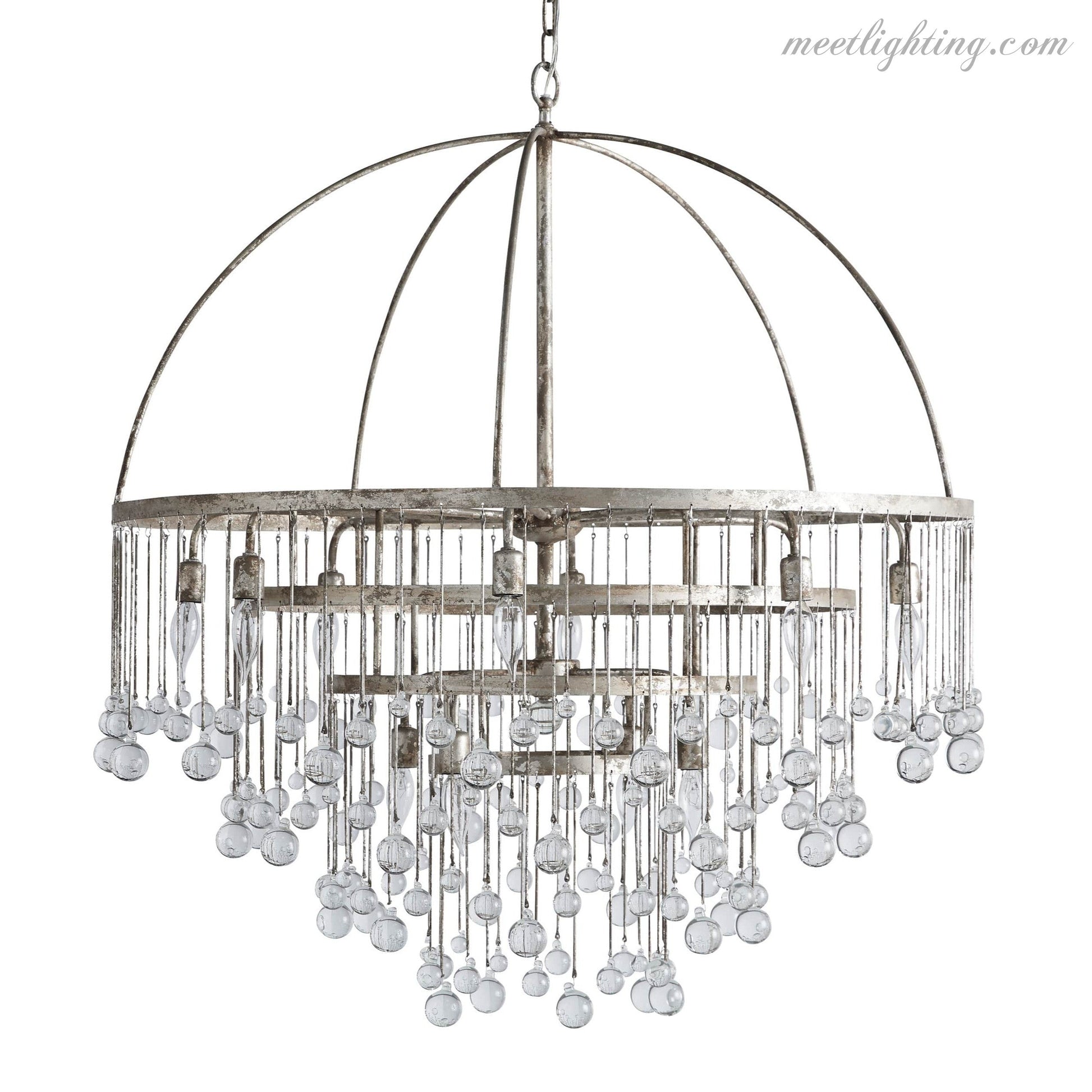 Aubrey 4 Tier Chandelier-Meet Lighting