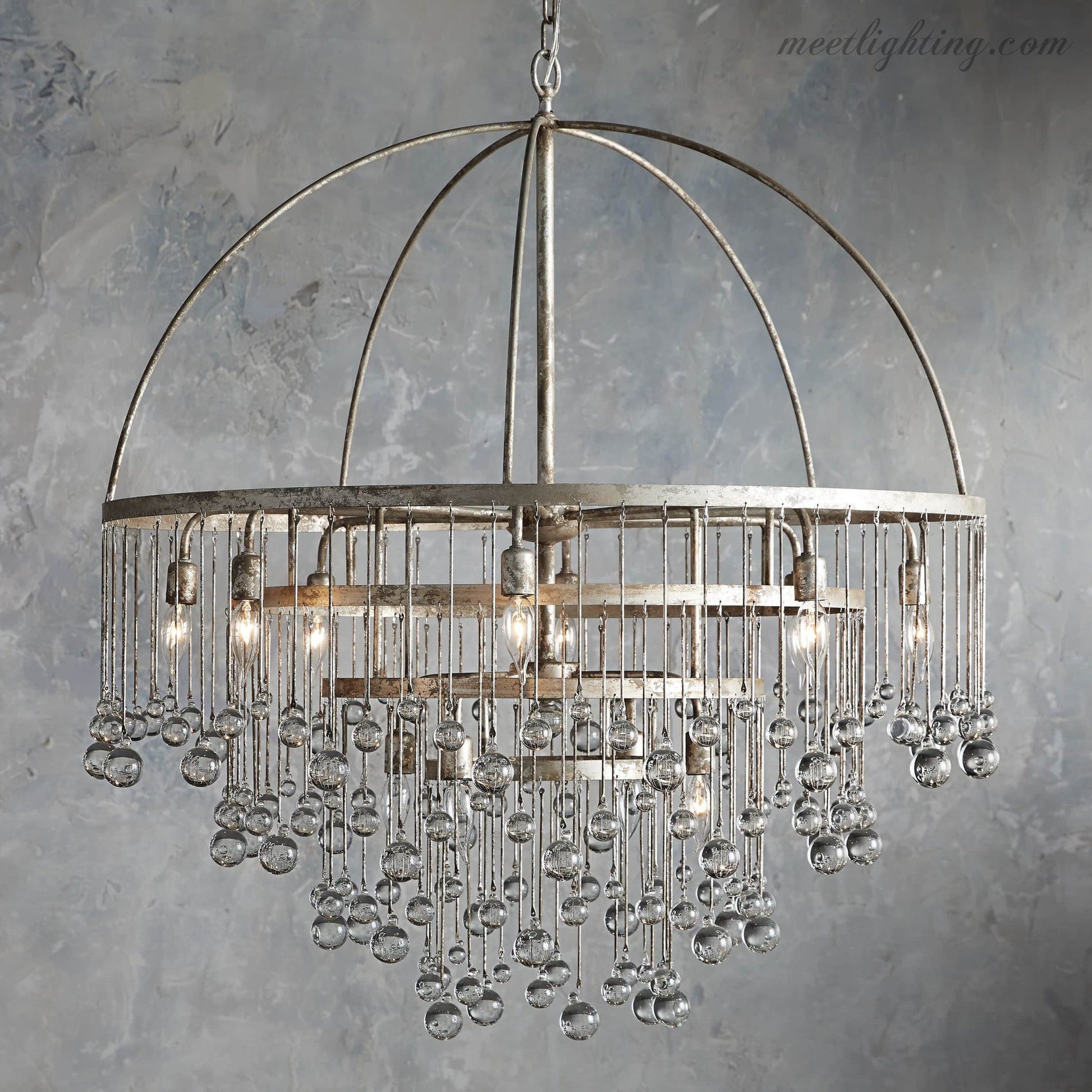 Aubrey 4 Tier Chandelier-Meet Lighting