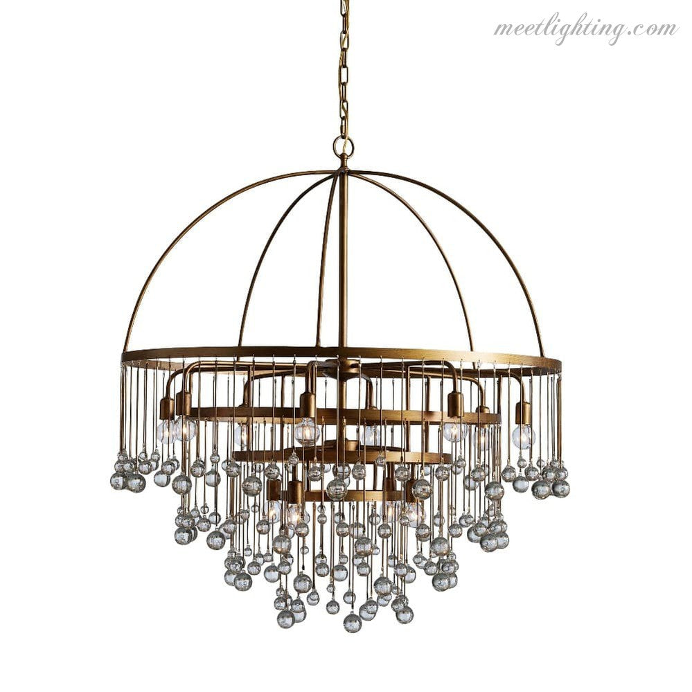 Aubrey 4 Tier Chandelier-Meet Lighting