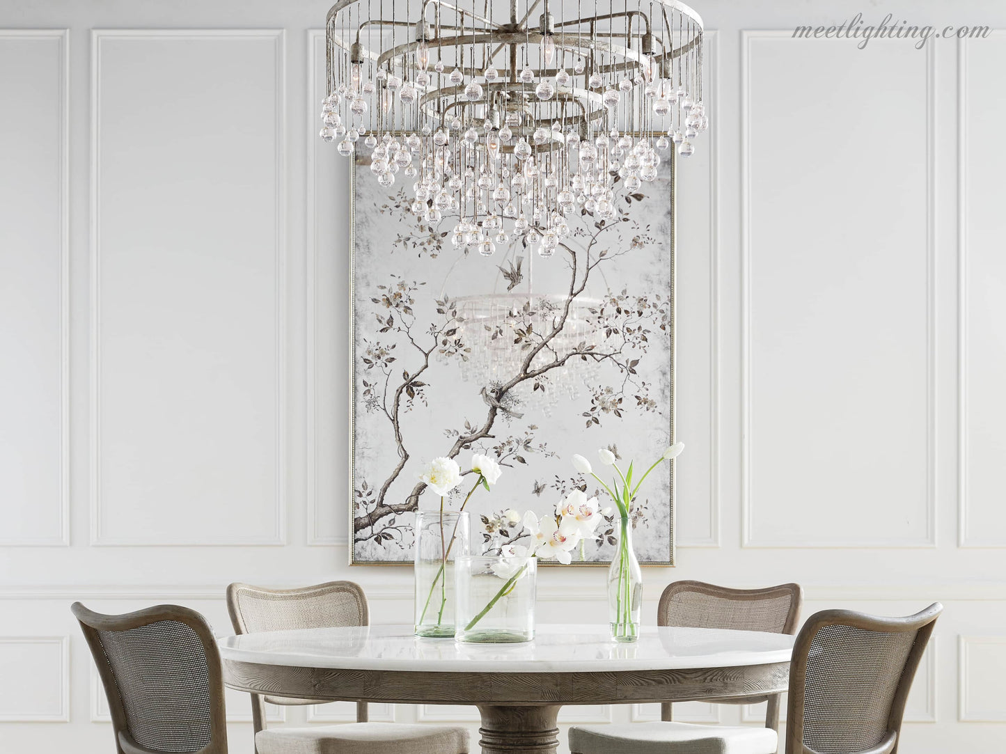 Aubrey 4 Tier Chandelier-Meet Lighting