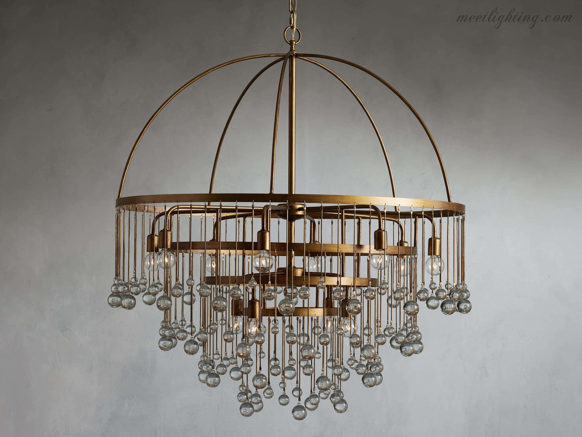 Aubrey 4 Tier Chandelier-Meet Lighting