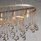 Aubrey 7 Light Oval Chandelier-Meet Lighting