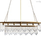 Aubrey 7 Light Oval Chandelier-Meet Lighting