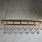 Aubrey 7 Light Oval Chandelier-Meet Lighting