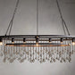 Aubrey 7 Light Oval Chandelier-Meet Lighting