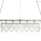 Aubrey Rectangular Chandelier-Meet Lighting