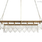 Aubrey Rectangular Chandelier-Meet Lighting