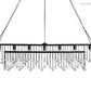 Aubrey Rectangular Chandelier-Meet Lighting