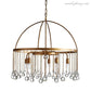 Aubrey Round Chandelier-Meet Lighting