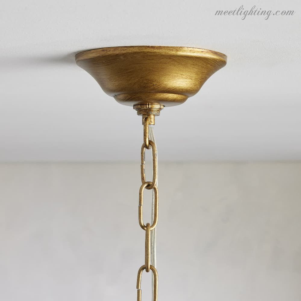 Aubrey Round Chandelier-Meet Lighting