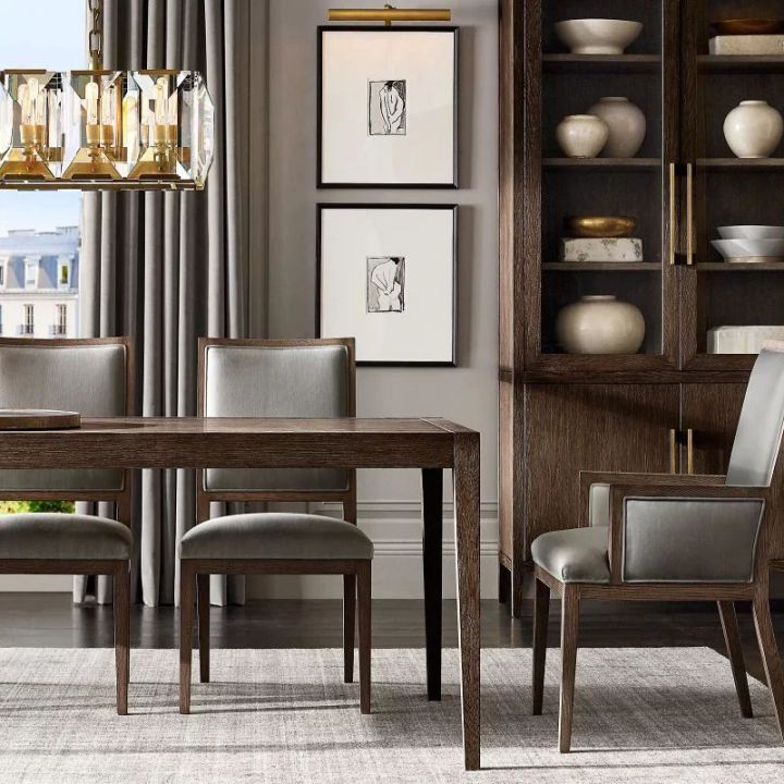 Harlow  Crystal Rectangular Chandelier 62"