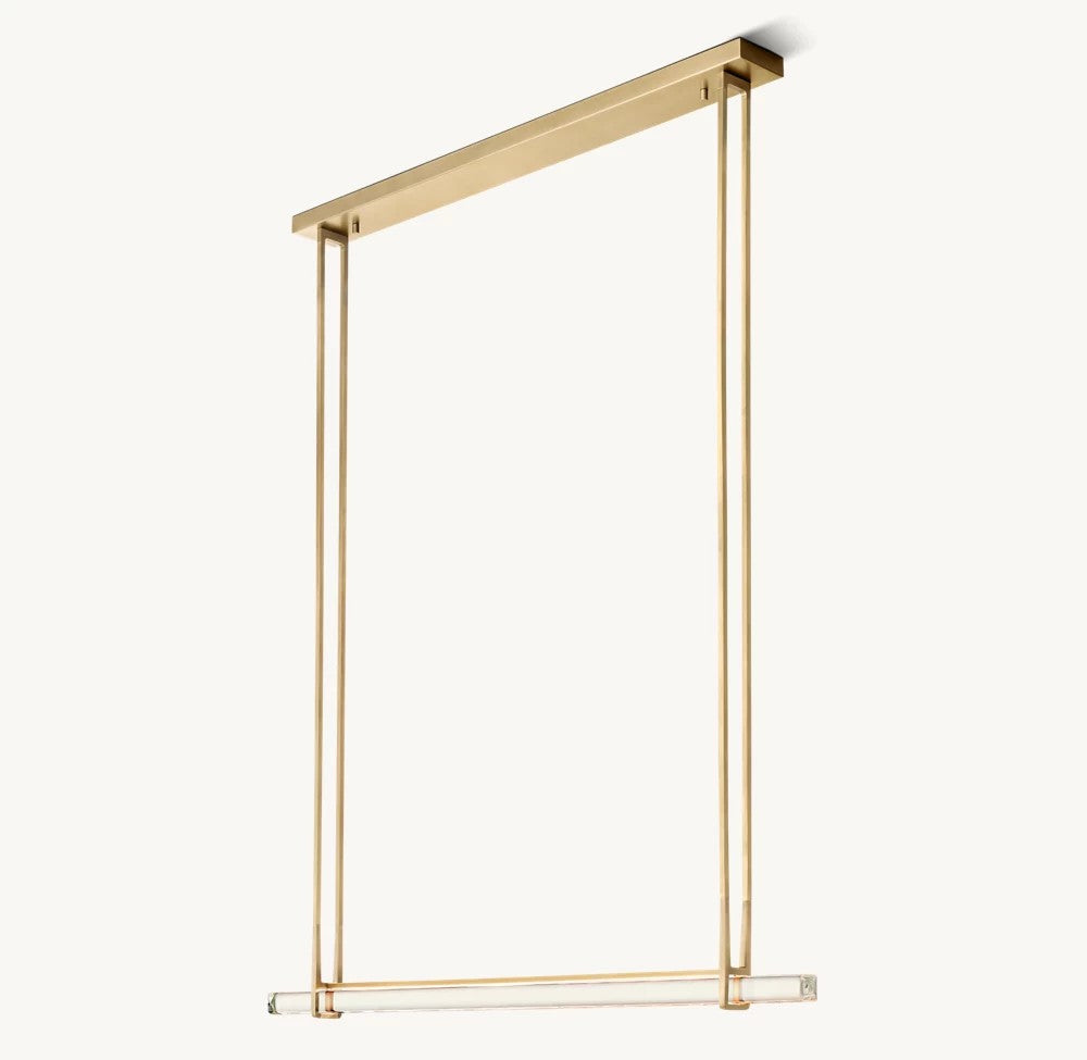 Audubon Single Bar Chandelier 60"