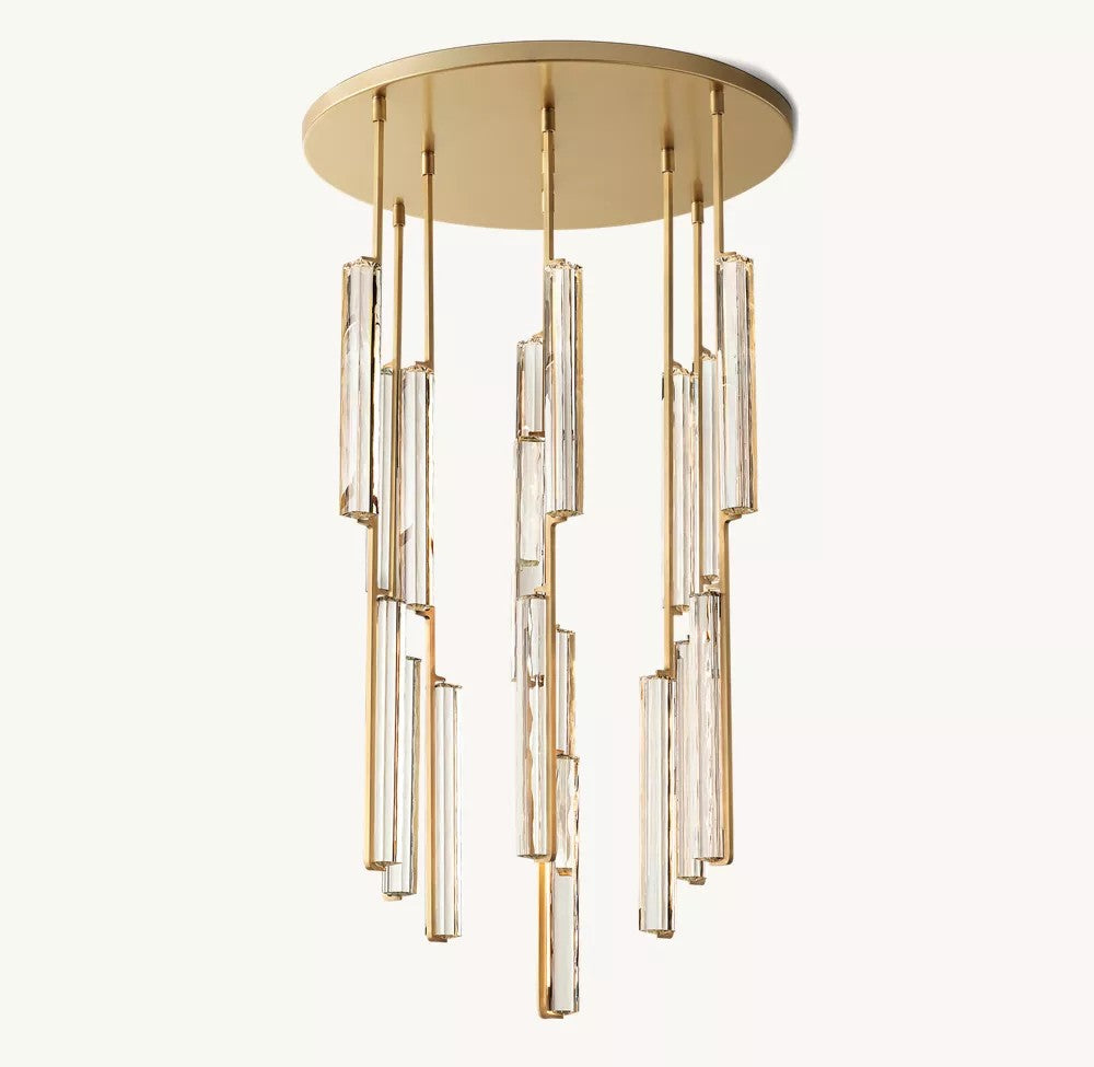 Audubon Round Chandelier 40"D