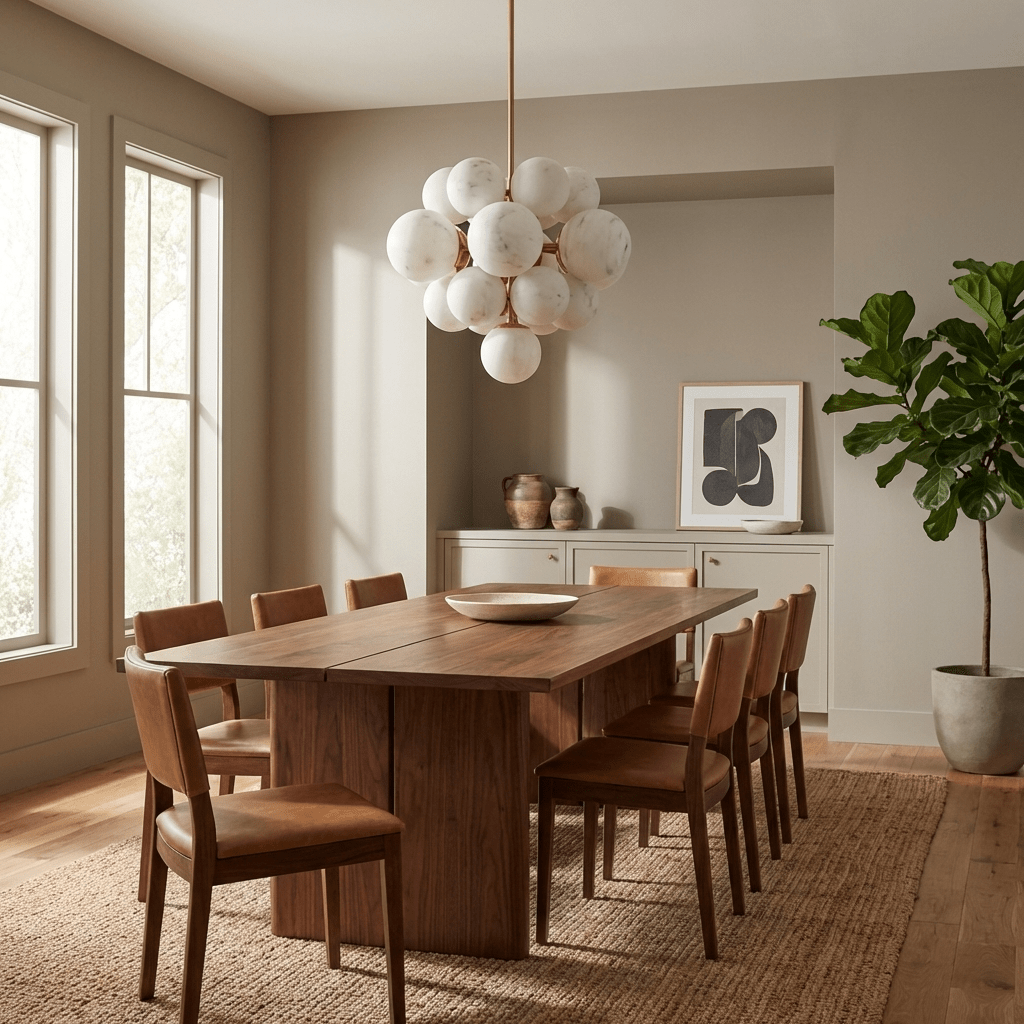 Aurelia Alabaster Cluster Chandelier by Meetlighting
